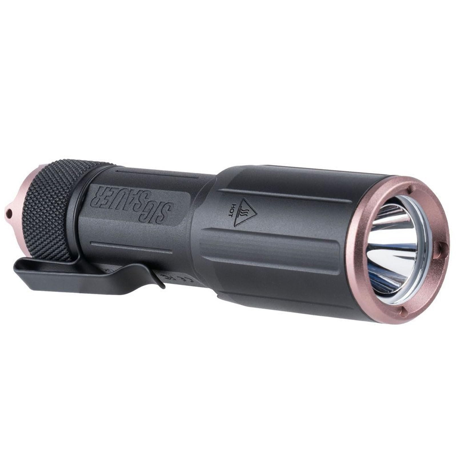 Sig Sauer Foxtrot-EDC 1350 Lumens Durable Waterproof Tactical Handheld Flashlight with Metal Deep Carry Pocket Clip, Compact Rose - Image 6