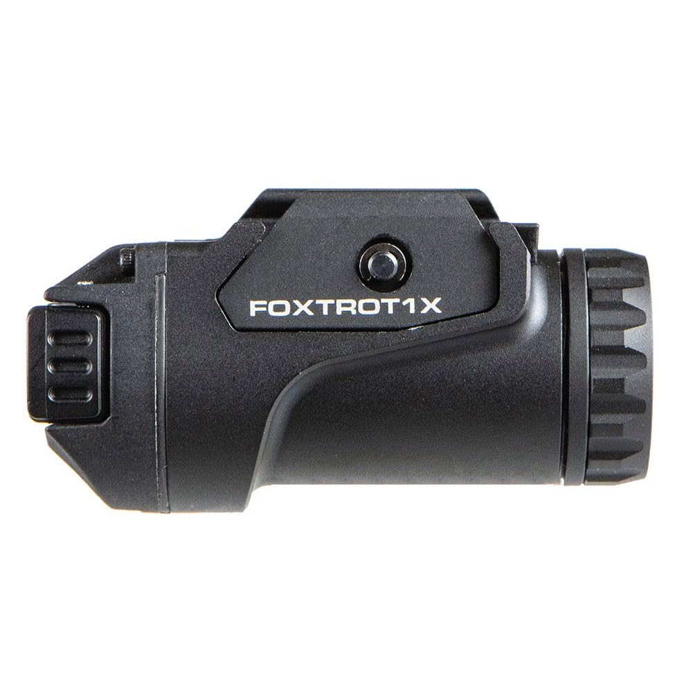 Sig Sauer Foxtrot1X 450 Lumens Compact Durable Tactical Rail-Mounted Handgun Flashlight with Ambidextrous Push-Button Side Switches, Black - Image 3